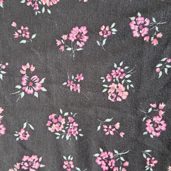 nwt BOOHOO ditsy floral bodycon dress 4 short puff sleeve ruffle cutout mini S - Picture 5 of 8